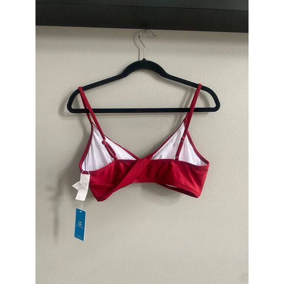NWT Cupshe 2pc red swim bikini size Large - Picture 6 of 6